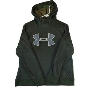 Under Armour youth ColdGear AllSeasonGear Loose Fit Hoodie Green LG‎